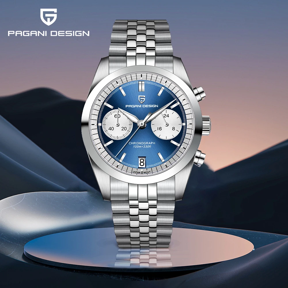 

PAGANI DESIGN PD1775 2023 Men's Pilot Quartz Watches Sports Waterproof WristWatch Sapphire Automatic Watch Relogio Masculino
