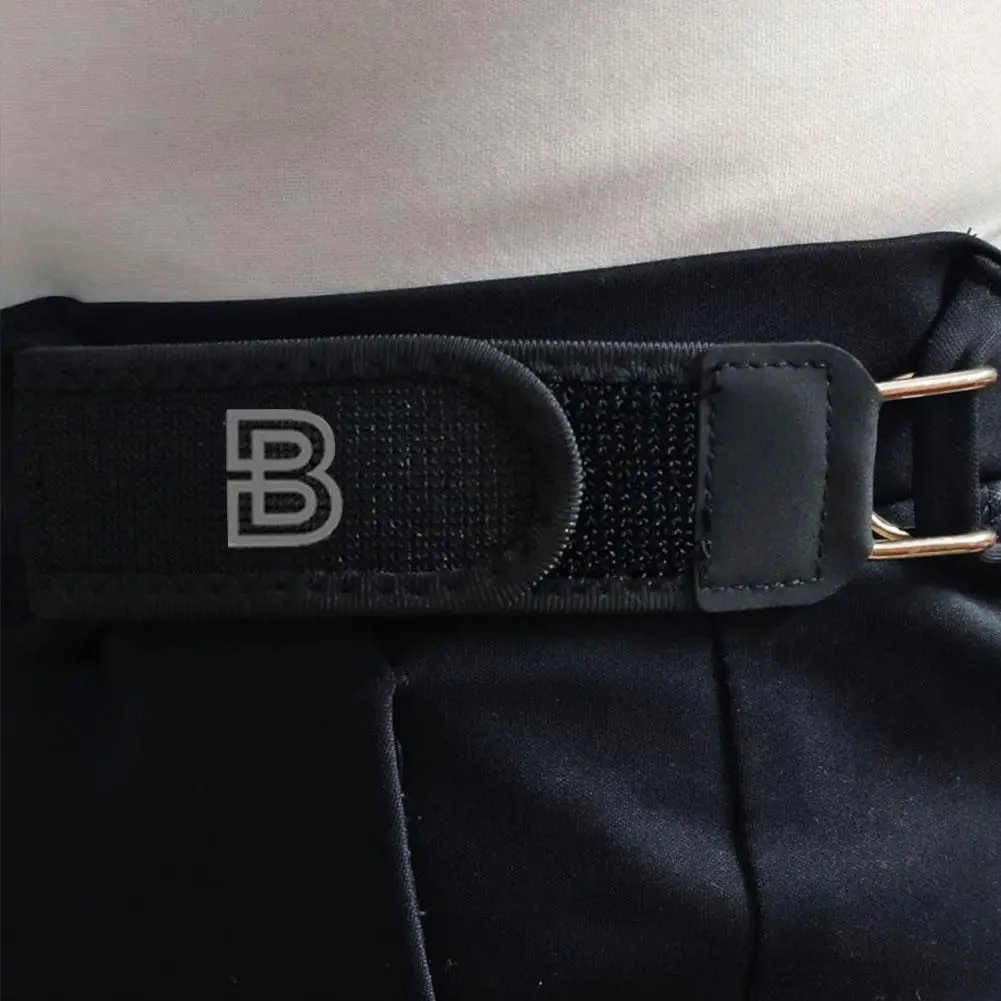 Verbesserter Elastischer Unsichtbarer Schnallenloser Gürtel, Verstellbarer Taillengürtel mit Metall-Wasserflaschenhalter, Unisex Alltags- und Outdoor-Sportgürtel – Detail 7
