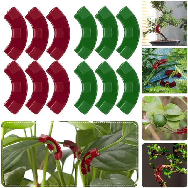 90 Fokos Növényi Hajlító Edzői Növekedési Manipulációs Oktató Növények Klipekhez Gally Bilincsek Ág Kiegészítők Kerti Szerszámok - Image 6