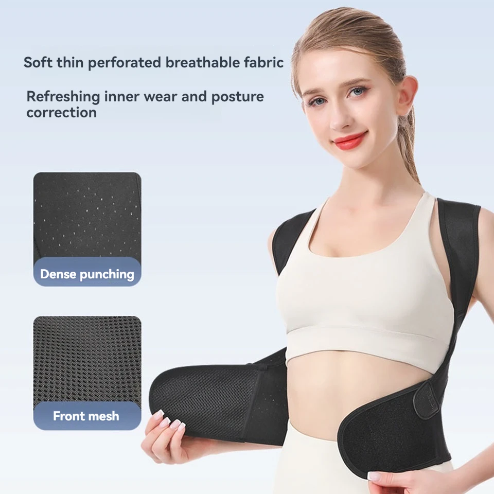 Posture Corrector AOLIKES Prevention Of Hunchback Correction With Back Posture Correction With Beautiful Back And Open Shoulder Shape Corrector