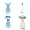 Portable Women's Safety 4-Blades Shaving Razor Body Face Bikini Underarm Hair Removal Manual Shaver Tool With Travel Case 2