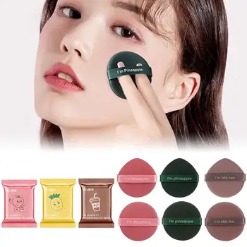 양면 메이크업 퍼프 BB 크림 어플리케이터 에어 쿠션 스펀지, 이중 사용 습식 페이셜 파우더 교체 메이크업 드라이 도구 H2H6, 1 개