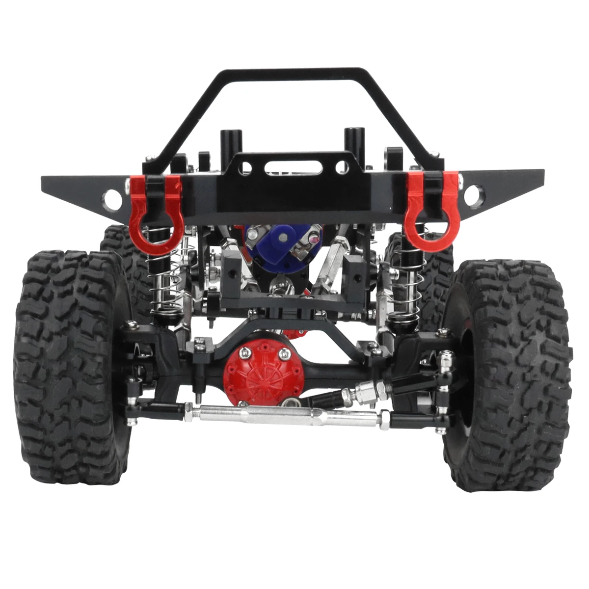 Wpl c14 c24 1/16 rcカー用の金属フレーム,ギアボックス