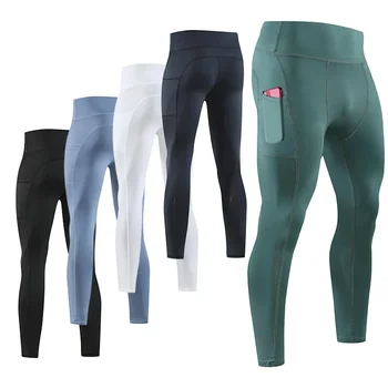 Leggings ajustados para yoga pantalones de compresión para correr, pantalones de licra sudaderas de secado rápido tipo skinny 1