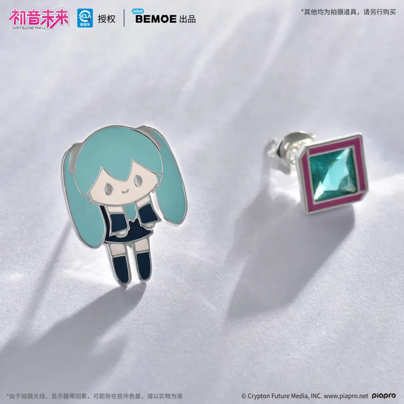 女性と女の子のためのイヤリング初音ミッキー39オリジナルの呼び出しペダルフープジュエリー新しいコレクション