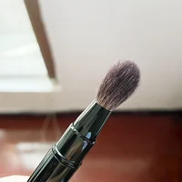 Mélangeur d'ombre à paupières rétractable à double extrémité, brosse de maquillage en métal de haute qualité pour façonner les yeux, mélange de taches, outil de brosse cosmétique 3
