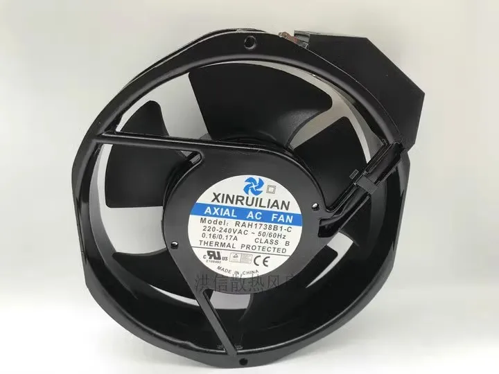 

Free shipping new RAH1738B1-C 220-240V 50/60HZ 0.16/0.17A 17238 cooling fan