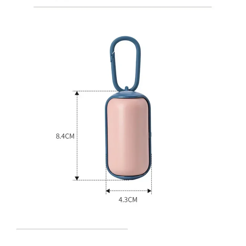 Pet Garbage Box 1Pcs Outdoor Puppy Waste Bag Dispenser Portable Pick Up Cat Dog Trash Cleaning Tool Accessories For Pet Supplies