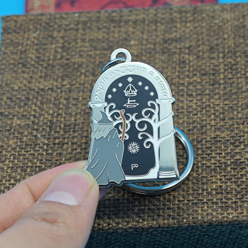 Exquisite Enamel Movie Series Keychain - Unique Accessory and Thoughtful Birthday Gift