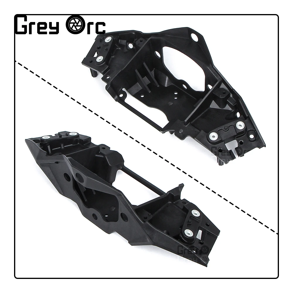 Ram Air Intake Tube Duct Cover Fairing ABS Plastic With Headlight