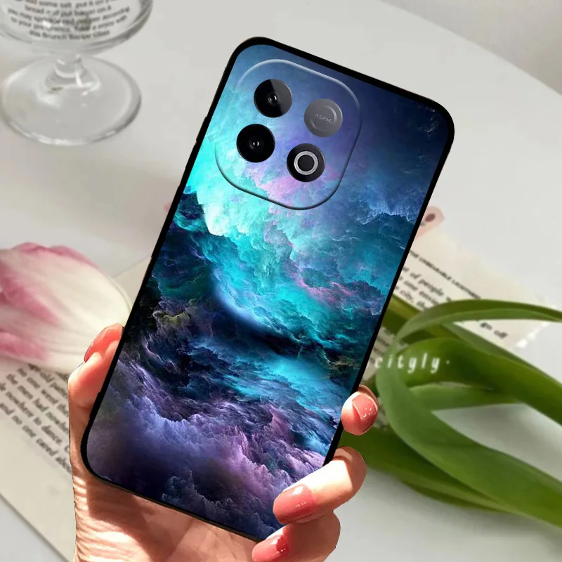 Fashion Paint Soft TPU Silicone Phone Case Cover