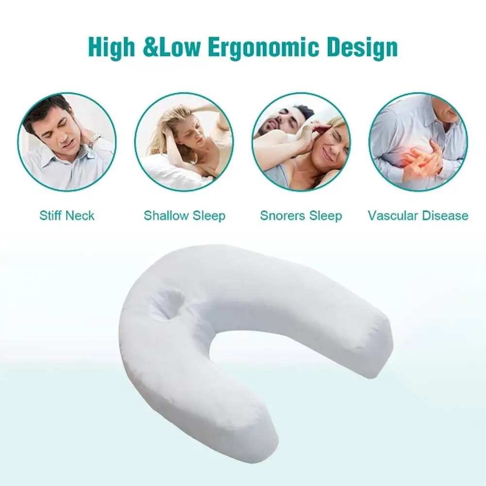 1 PCS Maternity Side Sleeper Pillow Newest U-Shaped Pillow Plus Side Sleeper Pillow Pillow Waist Support Pillows Hold Neck Spine