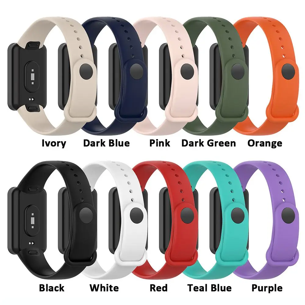 Smart bracelet strap For Redmi Smart Band Pro Bracelet Replacement Watchband For Xiaomi Redmi Band Pro Soft Silicone Sport Wrist Strap Correas