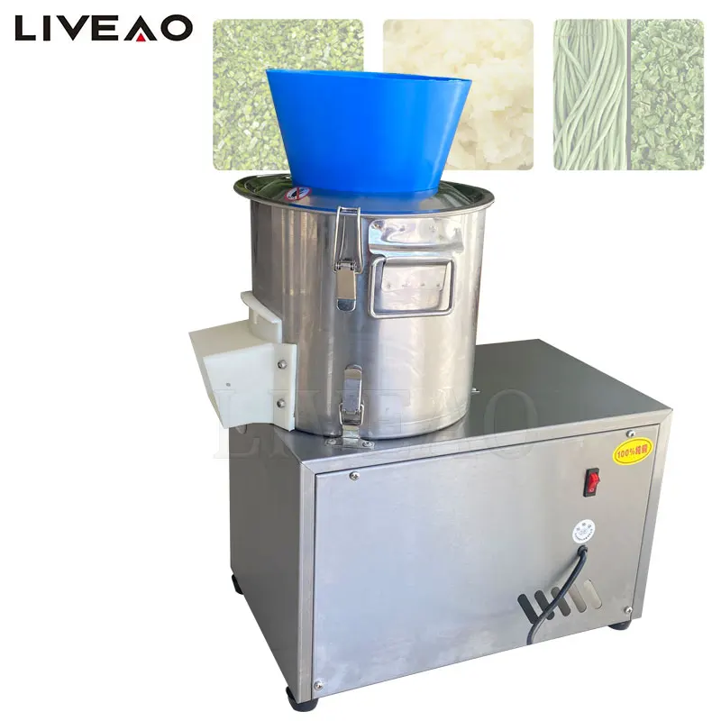 

Electric Commercial Vegetable Cutter Food Chopper Chili Onion Ginger Vegetable Cutting Machine