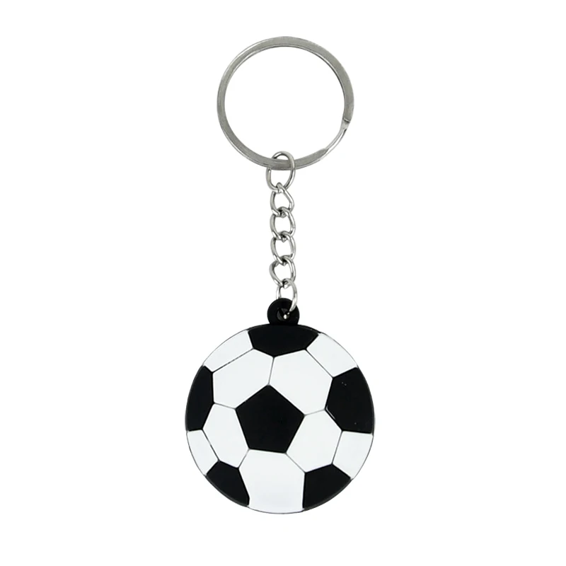 6/12Pcs Fußball Thema Schlüsselanhänger Kinder Sport Fußball Geburtstag Party Favors Goodie Pinata Füllstoffe Spielzeug Silikon Rucksack Anhänger – Detail 11
