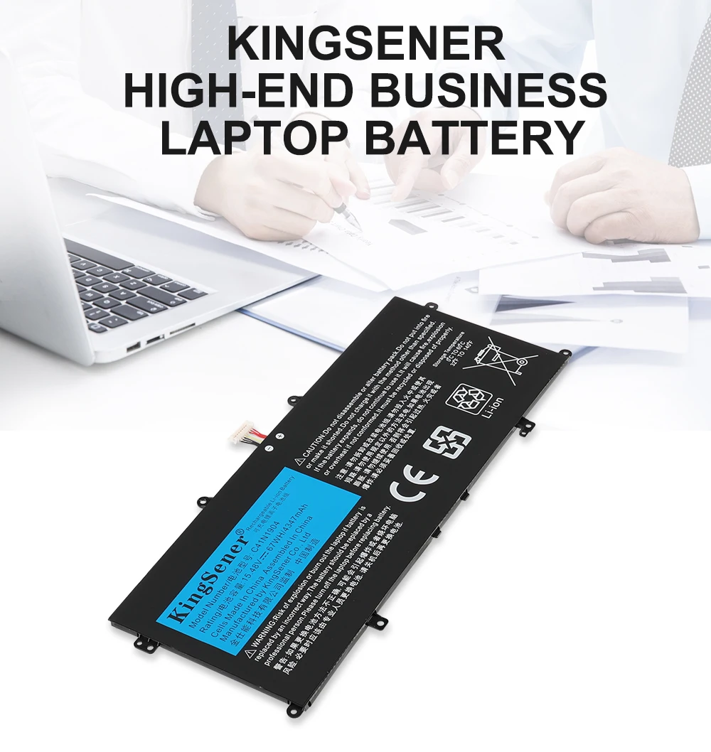 Kingsener-bateria do Portátil para Asus C41n1904 C41n19041 Zenbook 14 Ux425ua Um425ia Ux425ea Ux425ja Bx325ja Ux325ea Ux325ja Ux363ea - Imagem 2