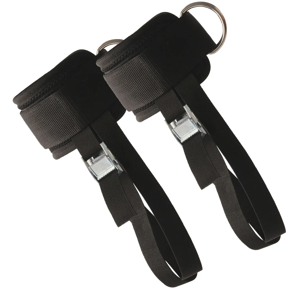 

2 Pcs Dumbbell Ankle Strap Straps for Working Out Exercise Bands Workout Cable Machine Weight Lifting Sports Belt Weightlifting