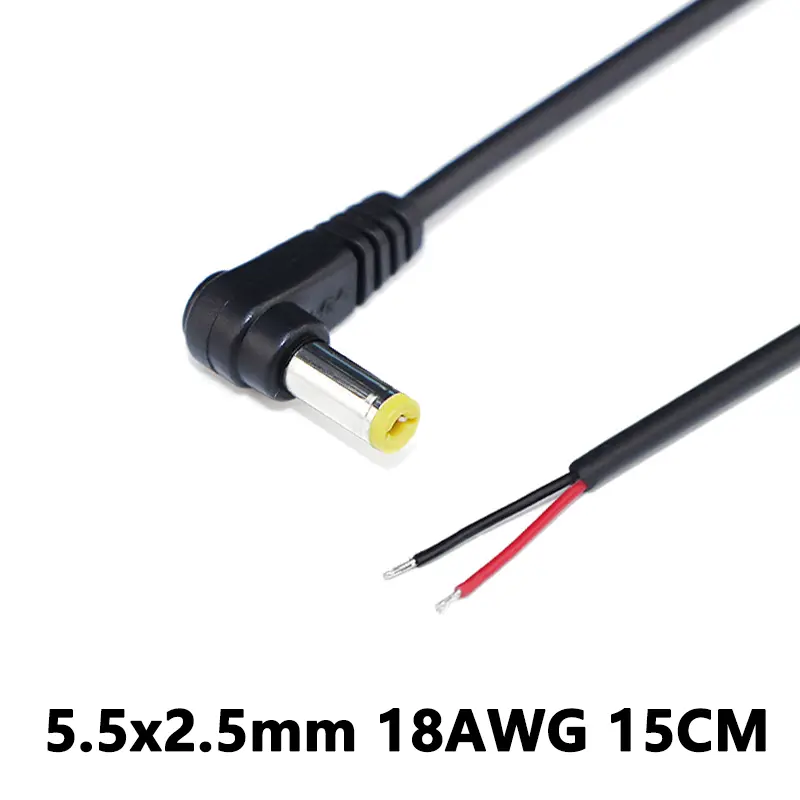 12V DC Power Cable Pigtail Cable 5.5 2.1mm 5.5 2.5mm Jack Barrel Connector For Camera CCTV Repair Auto LED Strip Lighting DIY image 18