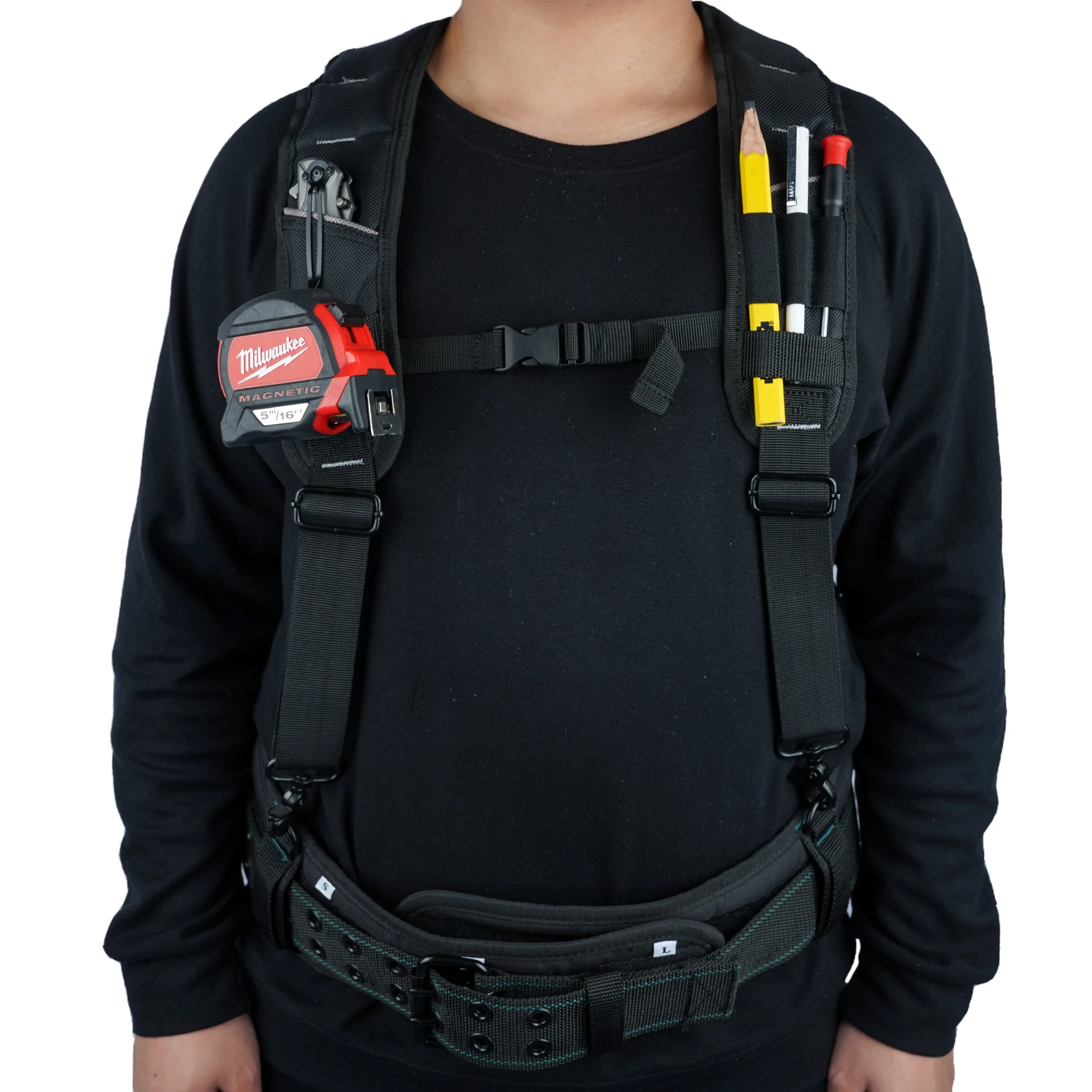 UN3D. SUSPENDER BODY BAG BELT（黒） Amazon.com: 2pcs Pack School Bag Extender Belt Bag Extended