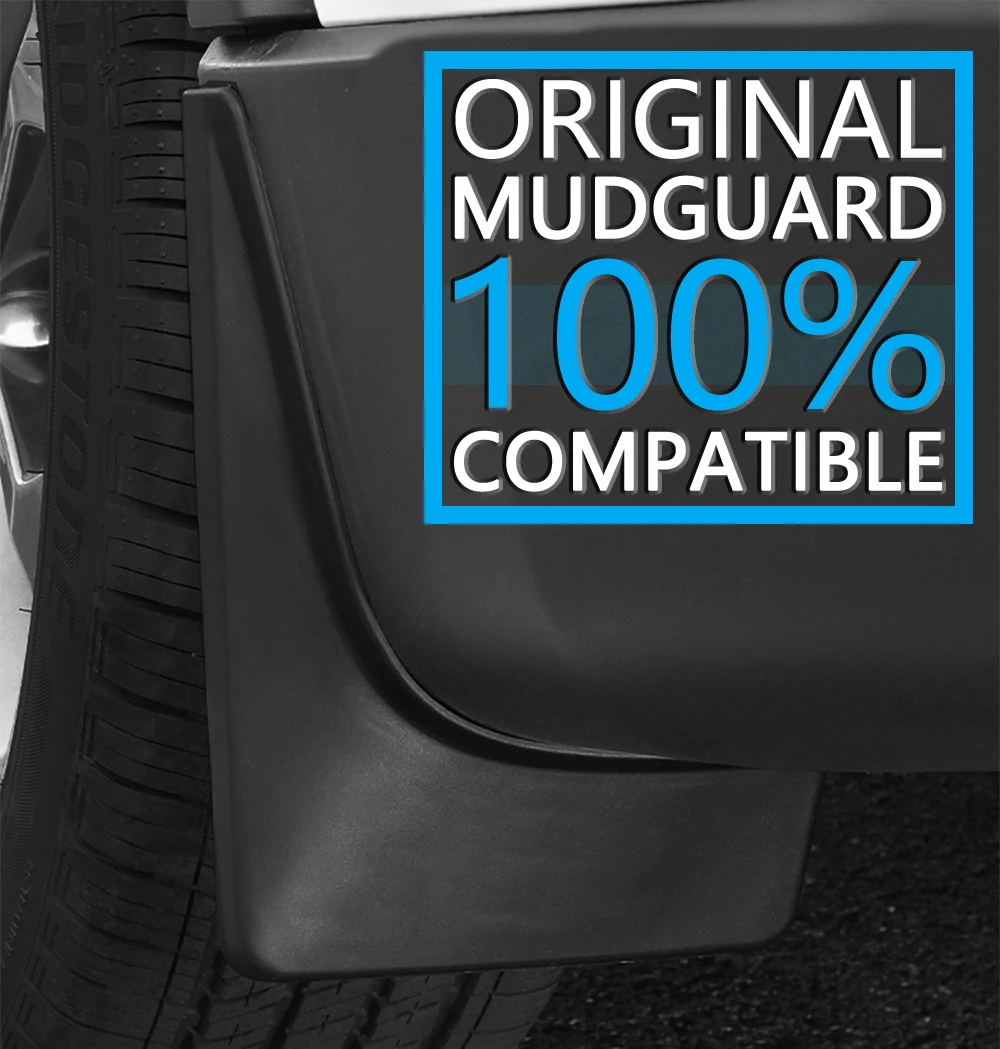 Black Mud Flap Splash Guard For Nissan Navara D22 1998-2015