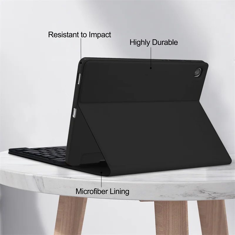 Premium Detachable Magnetic Keyboard Case with Cover