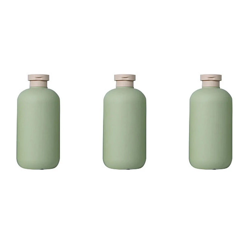 

Travel Bottles Flip Cap Plastic Empty Shampoo Conditioner Toiletry Container Lotion