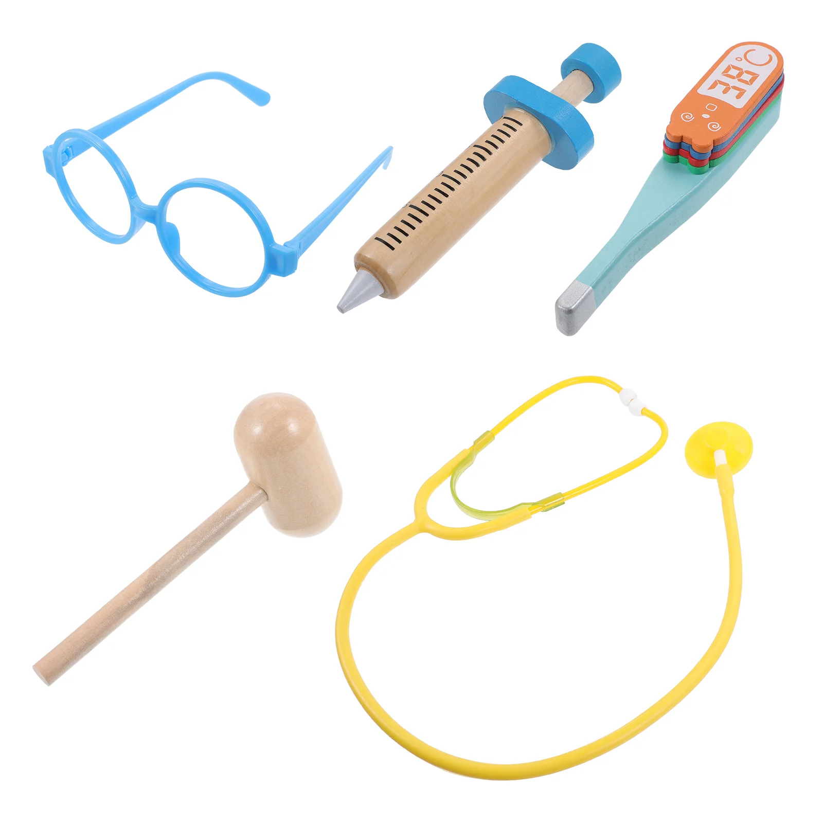 1 Set Realistic Kids Doctor Kit Portable Nurse Toy Set Pretend Play Medical Box Toys Creative Game For Educational Doctor Play