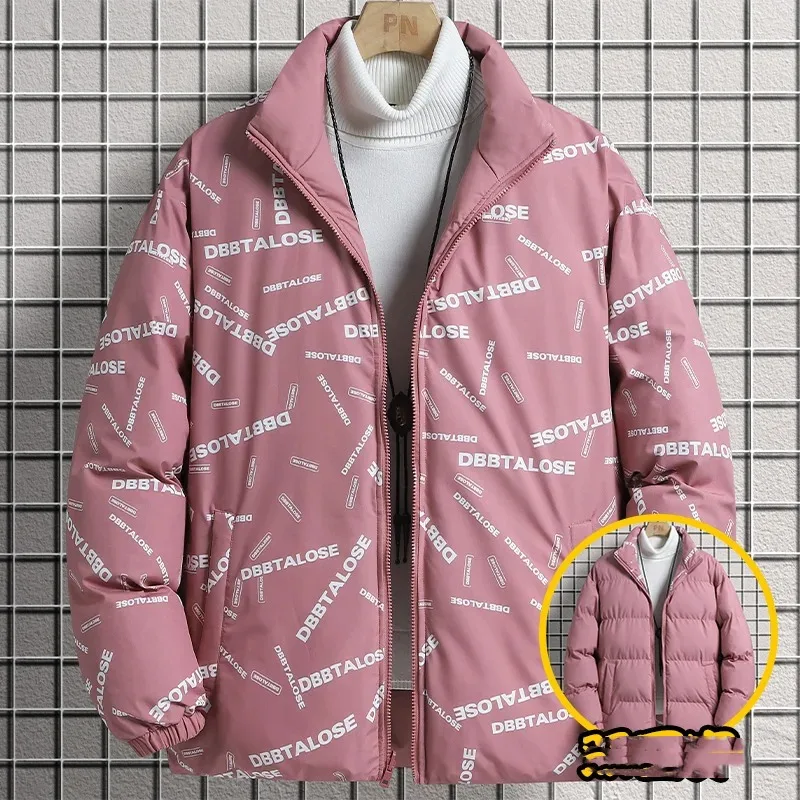Men's Autumn Winter Turtleneck Letter Printed Zipper Pockets Long Sleeve Cardigan Jackets Coats Casual Loose office lady Tops