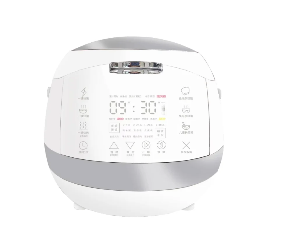 YYHC-Intelligent Kitchen Electric Titanium inner pot Cooker 700W Powerful 4L Multifunctional 3D Heating Non stick Rice Cooker