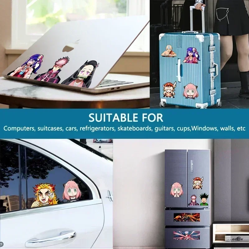 3D Lenticular Stickers Avatar The Last Airbender Aang for Laptop Refrigerator Luggage Skateboard Wall Decor Kid Toy Gifts cartoon stickers