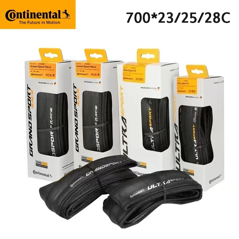 Continental GRAND Sport Race 700 23c 25c Road Bicycle Folding Tires Bike  Tire - AliExpress