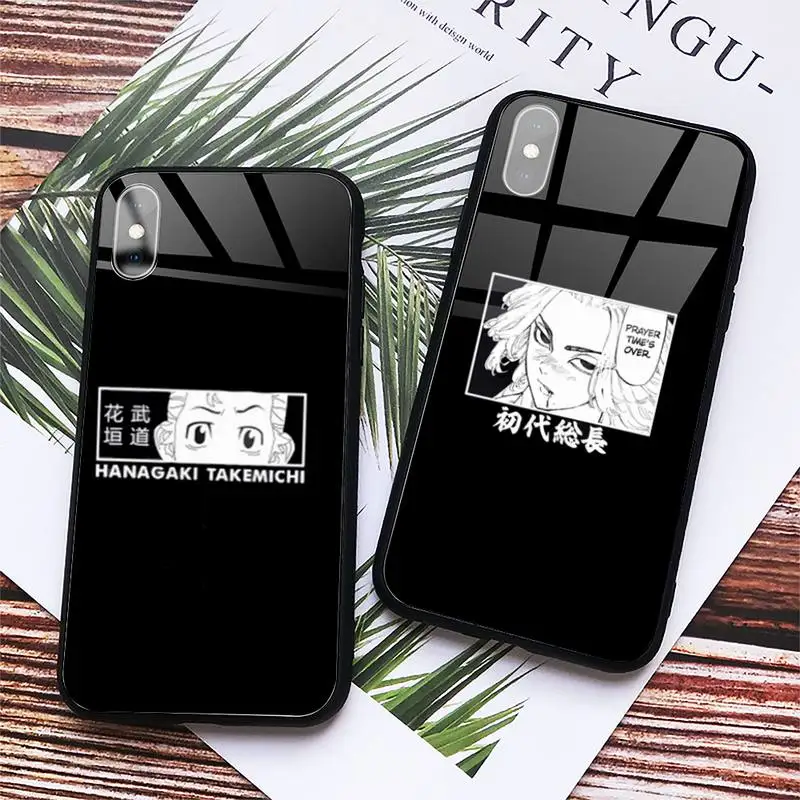 Чехол mikey из закаленного стекла для iphone 11 12 13 PRO MAX mini 6 7 8 plus X XS XR |