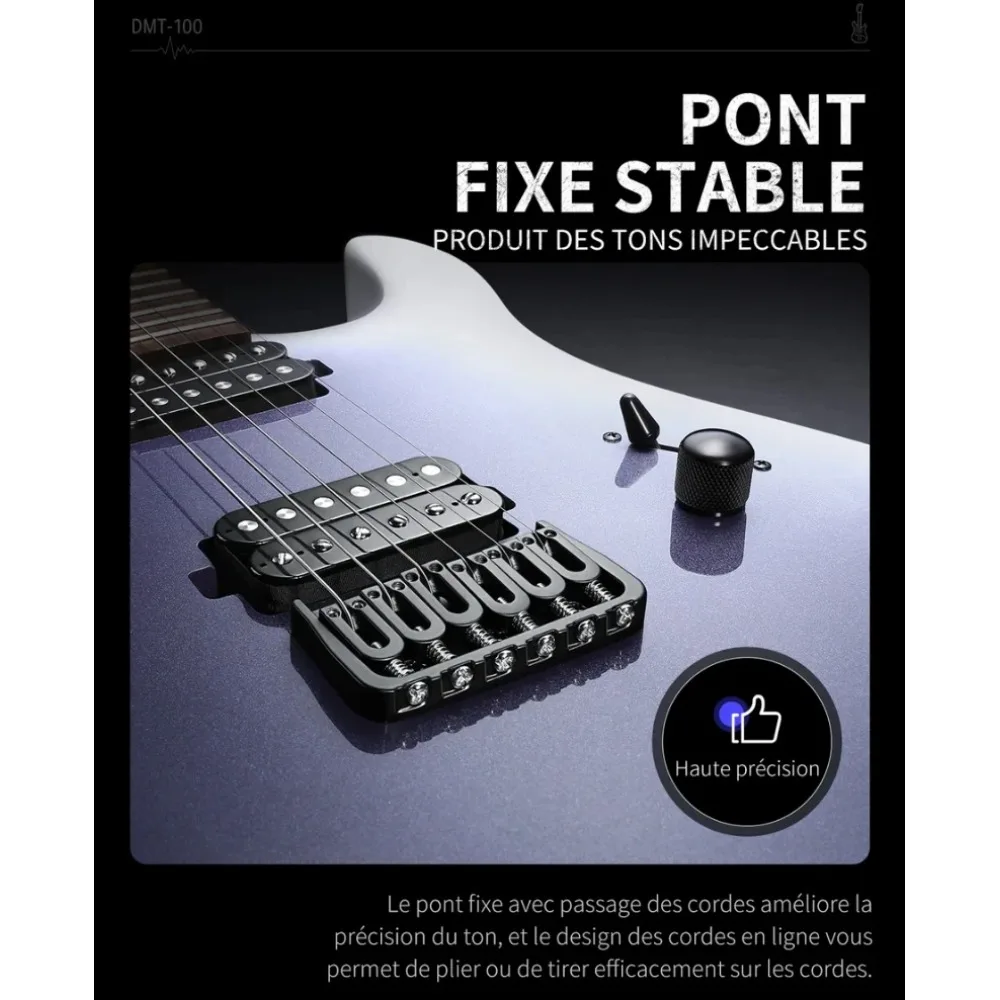 Donner DMT-100B エレキギター DMT-100 Metal Electric Guitar Kit / 39