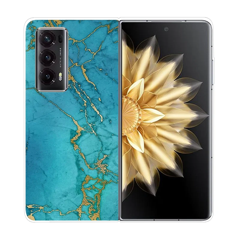 Durable Clear Hard Shell Phone Case - Shockproof & Foldable Design