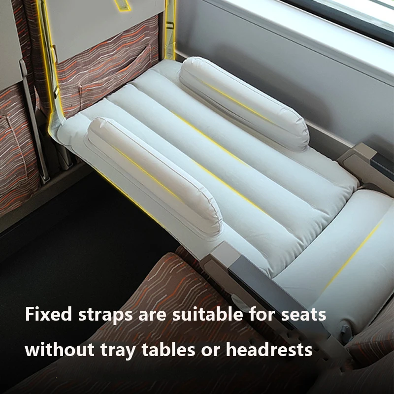 ChildAirplaneMattressInflatableKidsTravelBedForPlaneCarHigh