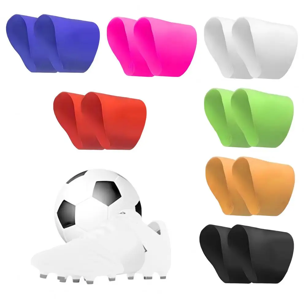 Soccer Lace Bands Youth Soccer Cleat Lace Cover Silicone Shoelaces Covers Sports Accessory For Football Baseball Shoes 축구화 끈 커버 football cleat covers