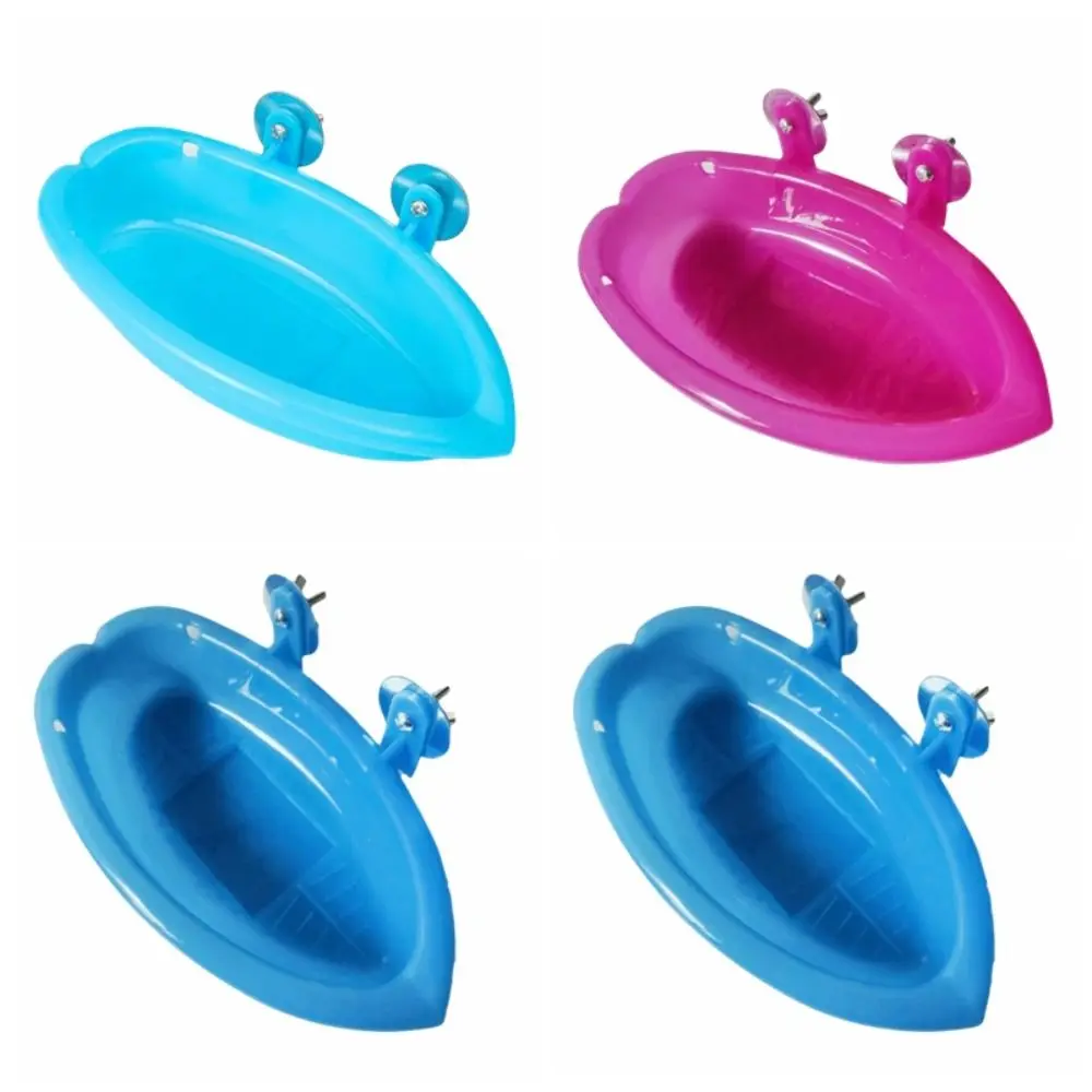 Vasca Multifunzionale per Uccelli, Doccia e Piscina, Resistente, con Contenitore per Cibo di Grande Capacità, Ciotola per Bere, Gabbia per Uccelli - immagine 6