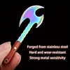 Mini Ax Knife Keychain Parcel Opening Tools, Sharp Mini Pocket Knife, The Best Gift for Family and Friends Camping Outdoor Tool 3