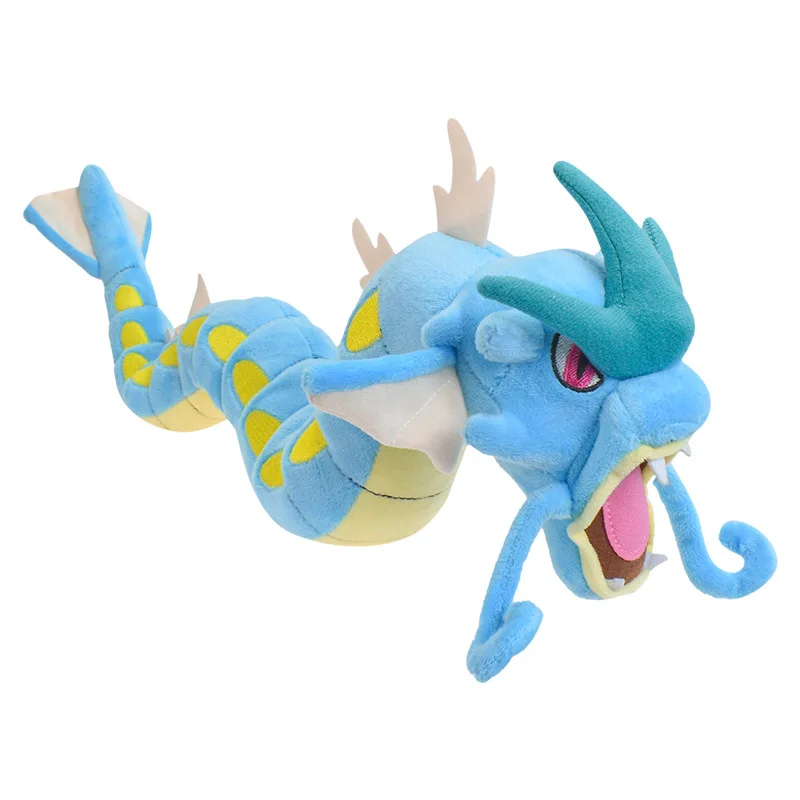 80CM New Style Pokemon Anime Figure Shiny Rayquaza Gyarados Dragonair Doll  with Skeleton Collectible Room Decoration Ornament