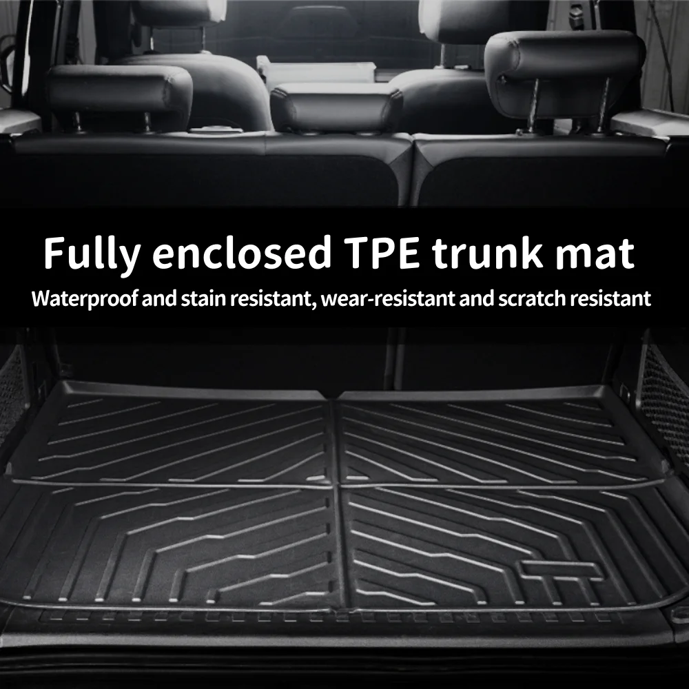 TPE Floor Mats for Chery Jetour T2 All Weather Car Mats Waterproof Anti-Slip Floor Liner Accessories