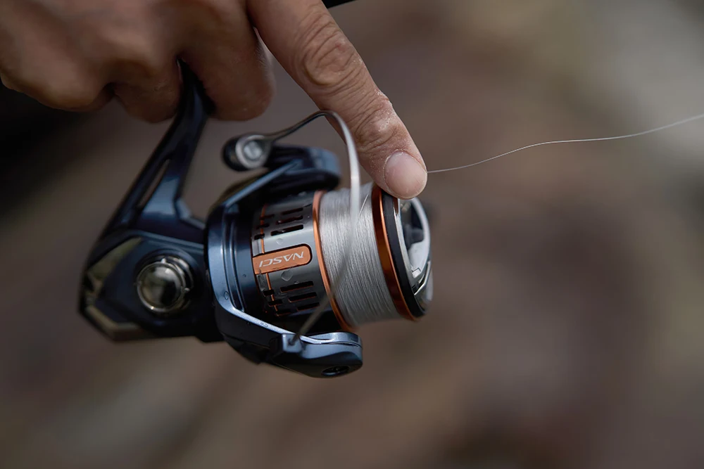 2025 SHIMANO NASCI Spinn-Angelrolle Meerwasser-Angelrolle BB 4–5 + 1 Max. Zugkraft 3–11 kg Süßwasser – Detail 10