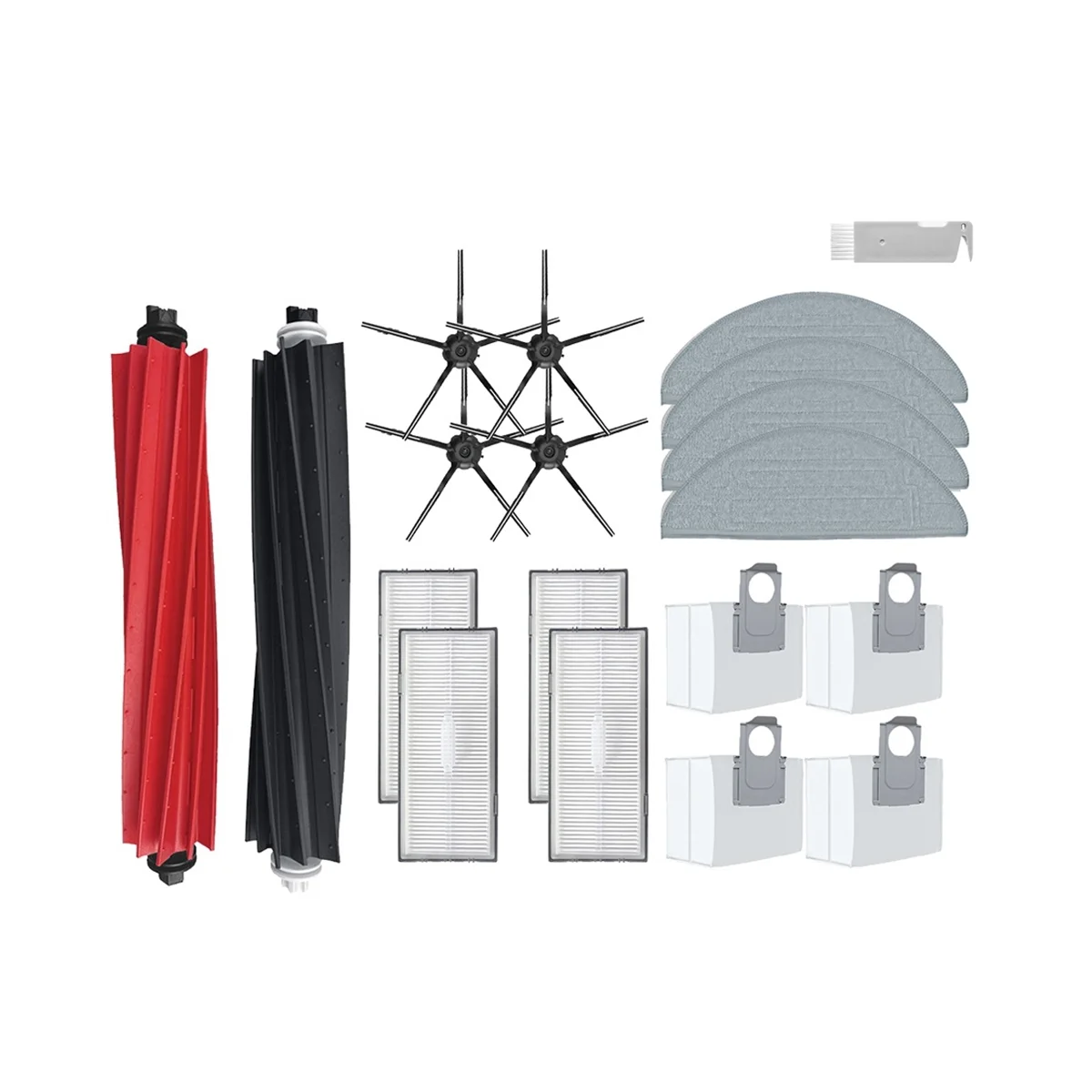 

Ультратонкий робот-пылесос Roborock S8 PLUS S8 + S8 Pro, основная боковая щетка, швабра, фильтр НЕРА, мешочек для пыли, аксессуары