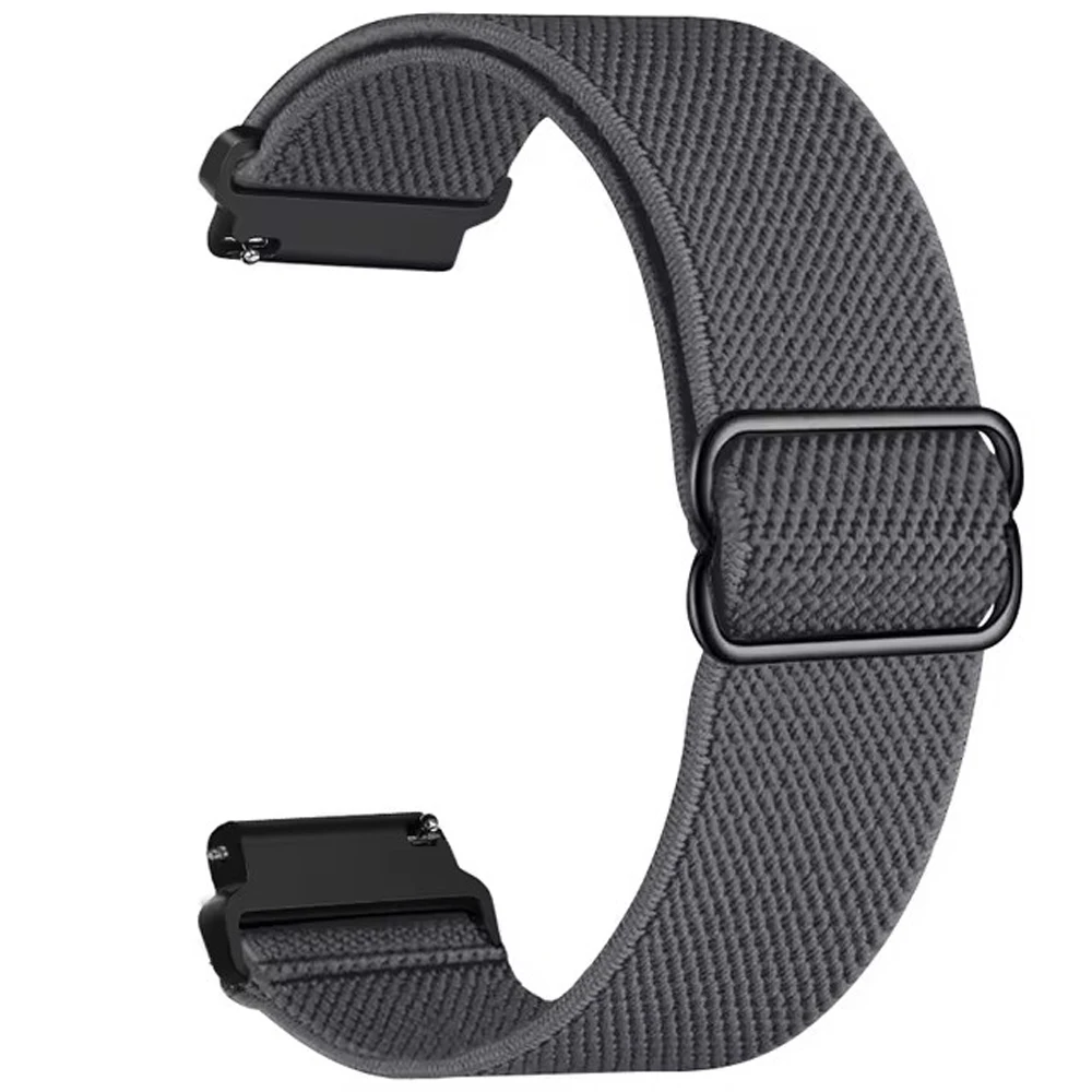 Elastic Braided Nylon Strap for Polar Smartwatches, 20mm/22mm
