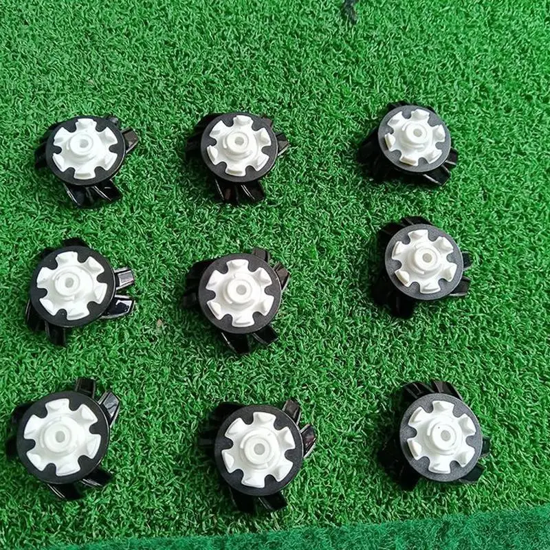 Spikes For Golf Shoes Golf Cleat Shoe Spikes Anti Slip Footwears Portable Quick Twist Golf Spikes Convenient Golf Cleats For 5