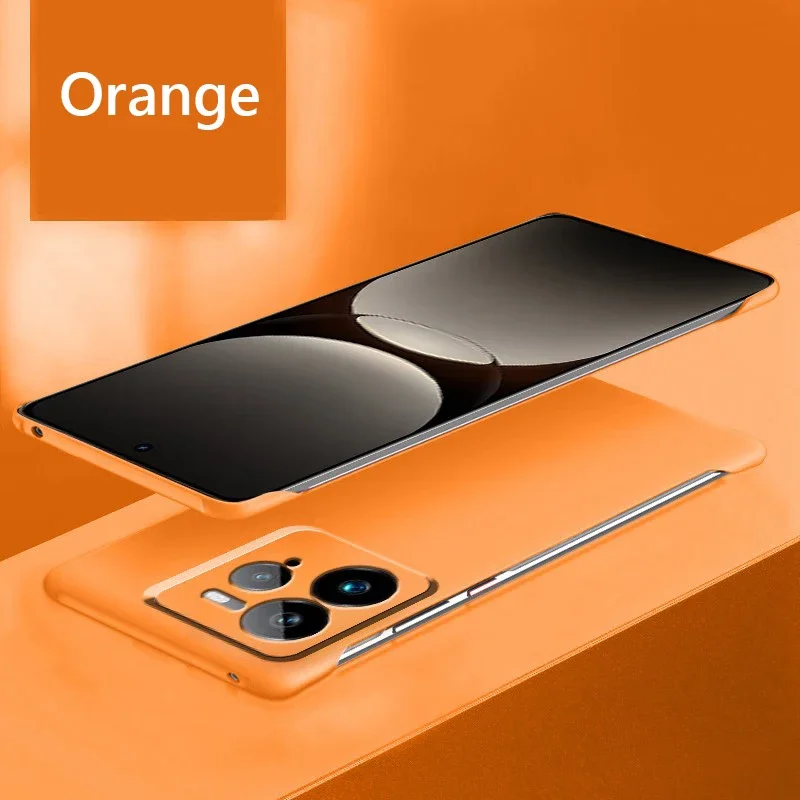 Frameless Slim Matte Hard Back Shockproof Case