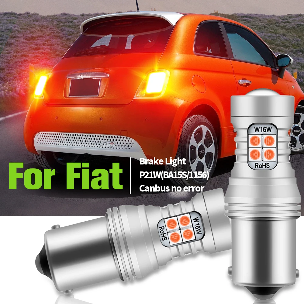 LED License Number Plate Light Only EU Model For Fiat 500 500C