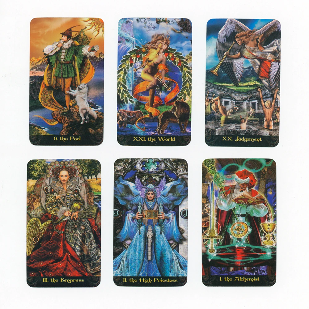 Tarot Illuminati Kit Card Divination PDF Guidebook  Fate Game Affectional  Oracle Deck Tarot Cards for Beginners 3