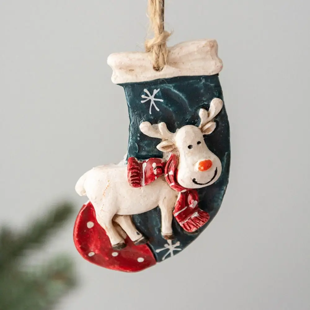 Resin Christmas Tree Decoration 1pcs Charms Hangings Ornament