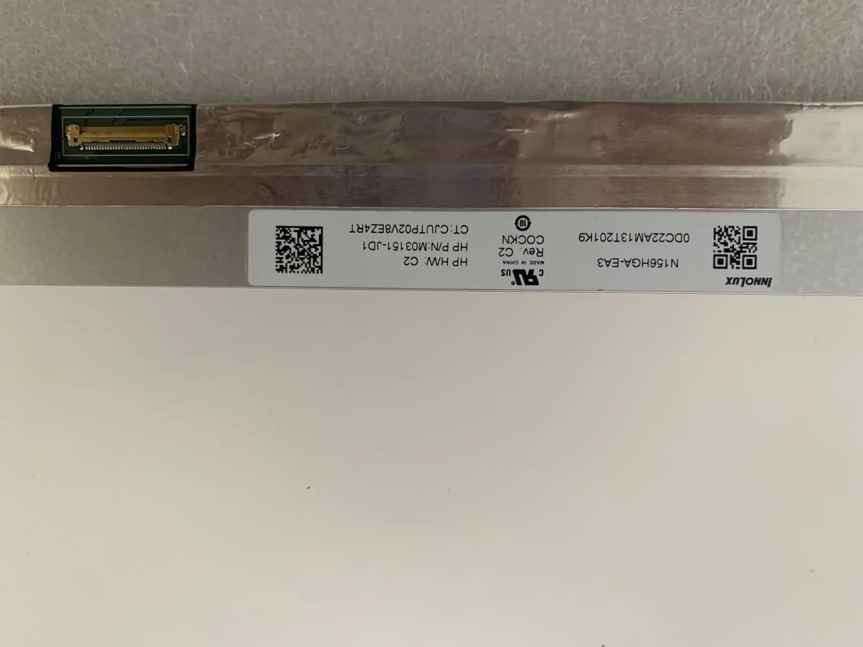 Painel Fosco para Laptop Display Lcd 156 N156hga-ea3 Rev.c1 c2 c4 N156hga Ea3 Fhd 1920x1080 30 Pinos - Imagem 6