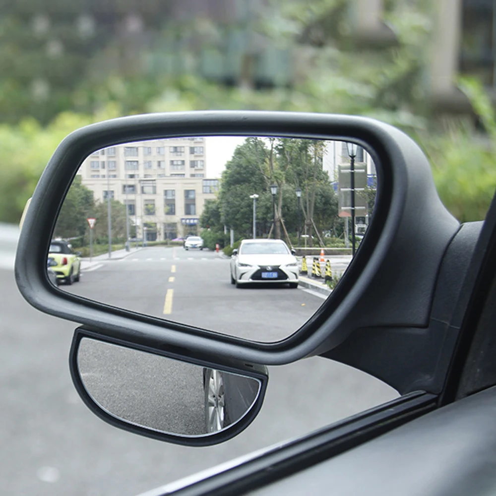 

Car Blind Spot Mirrors Rear View Auxiliary Mirror 360 Degree Angle Rearview PDC Parking Assit Side Blindspot Helper Accessories
